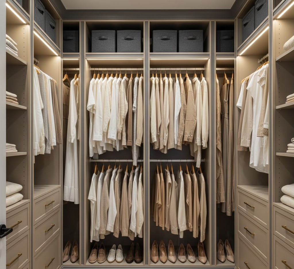 Custom closet system
