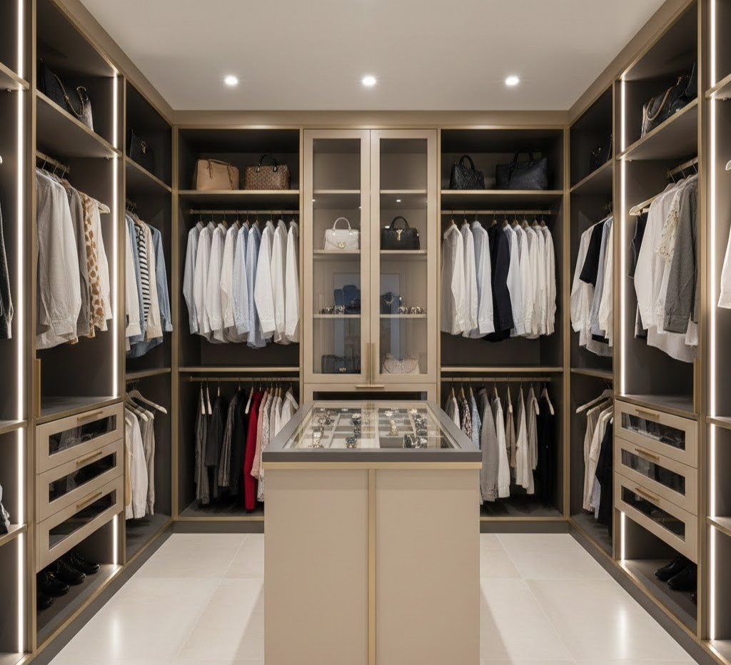 Modern closet design